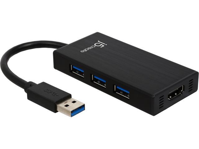 J5create JUH450 USB 3.0 HDMI & 3-Port HUB - Newegg.com