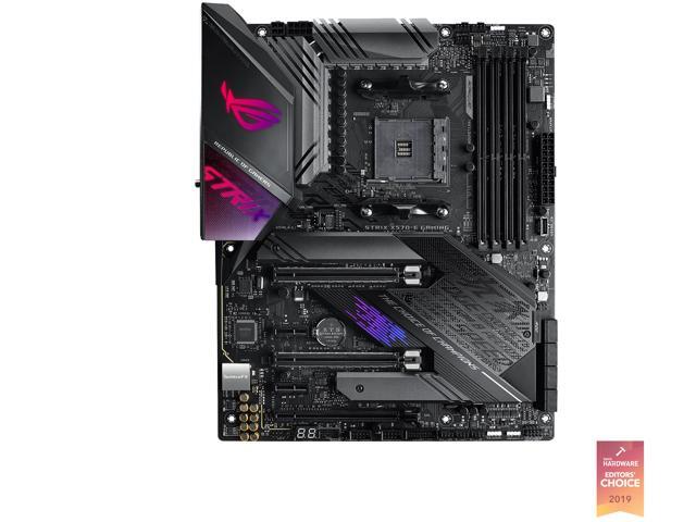 ASUS ROG Strix X570-E Gaming ATX Motherboard with PCIe 4.0, Aura Sync RGB Lighting, 2.5Gbps and Intel Gigabit LAN, Wi-Fi 6 (802.11 ax), Dual M.2 with