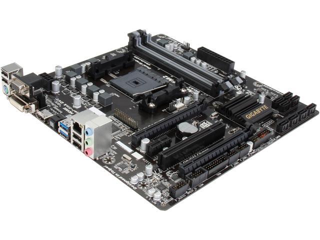 Open Box GIGABYTE GA F2A88XM D3H FM2+ / FM2 AMD A88X (Bolton D4) SATA 6Gb/s USB 3.0 HDMI Micro ATX AMD Motherboard