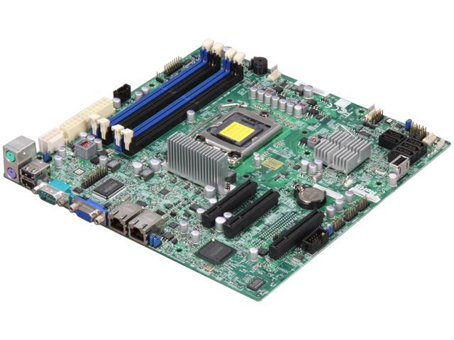 Open Box SUPERMICRO MBD X9SCL O LGA 1155 Intel C202 Micro ATX Intel Xeon E3 Server Motherboard