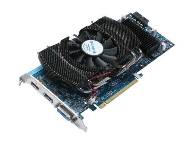 GIGABYTE Radeon HD 4890 DirectX 10.1 GV-R489OC-1GD 1GB 256-Bit GDDR5 ...