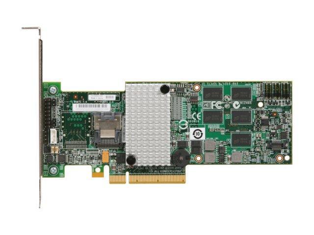 LSI MegaRAID SATA/SAS 9260-4i 6Gb/s PCI-Express 2.0 w/ 512MB onboard ...