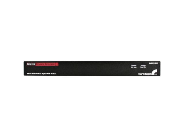 StarTech SV841HDIE 8 Port Rack Mount PS/2 Digital IP KVM Switch