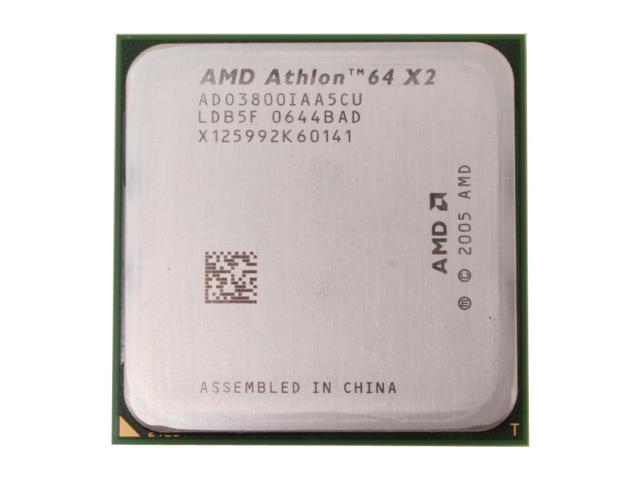 AMD Athlon 64 X2 3800+ Windsor Dual-Core 2.0 GHz Socket AM2 65W ...