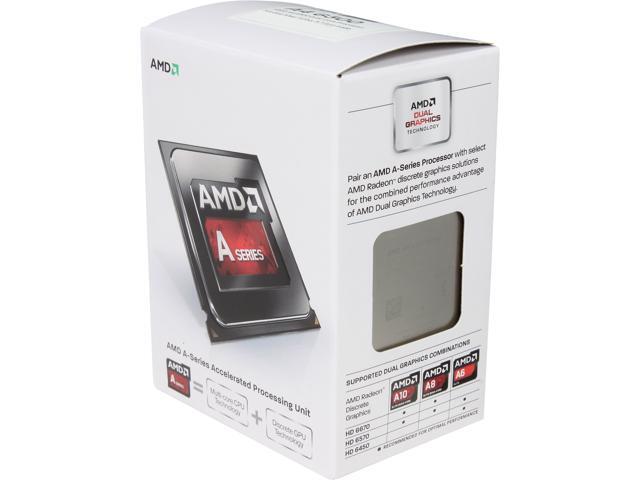 Amd a4 6300 richland dual core 3 7 ghz socket fm2 65w ad6300okhlbox 