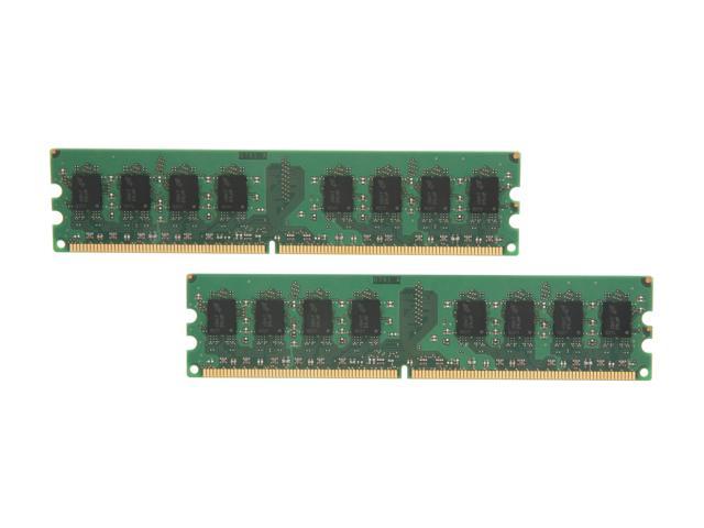 Crucial 4GB (2 x 2GB) 240-Pin DDR2 SDRAM DDR2 800 (PC2 6400) Dual
