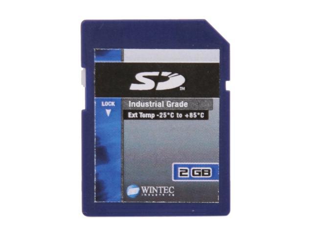 Wintec Industrial Grade SLC 2GB Secure Digital (SD) Flash Card Model 33121355 I