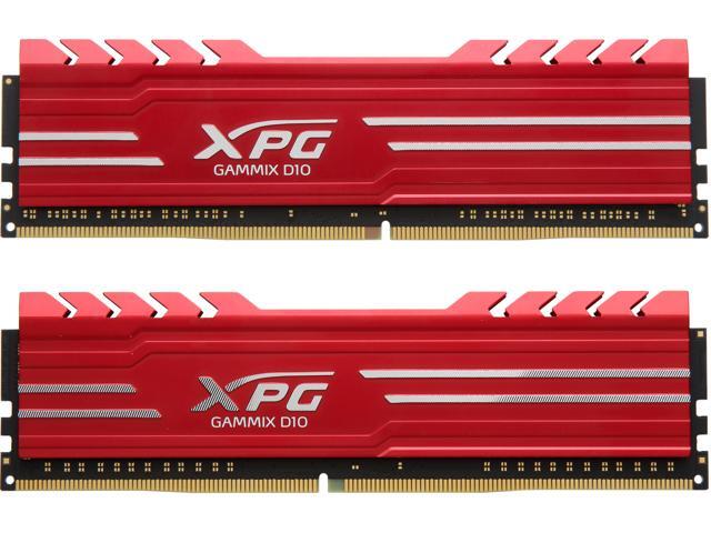 ADATA XPG GAMMIX D10 16GB 2 X 8GB 288 Pin DDR4 SDRAM DDR4 2400 PC4 