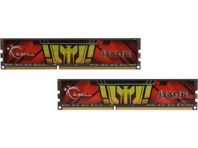 G.SKILL AEGIS 8GB (2 x 4GB) 240-Pin DDR3 SDRAM DDR3 1333 (PC3 10600