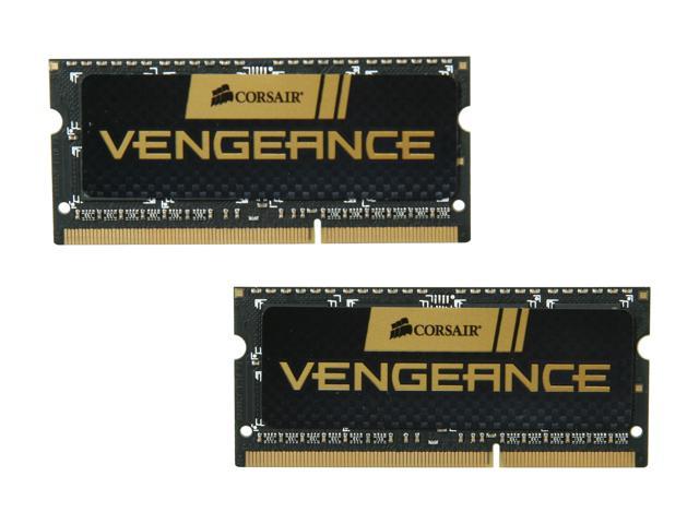 Open Box CORSAIR Vengeance 8GB (2 x 4GB) 204 Pin DDR3 SO DIMM DDR3 1600 (PC3 12800) Laptop Memory Model CMSX8GX3M2A1600C9