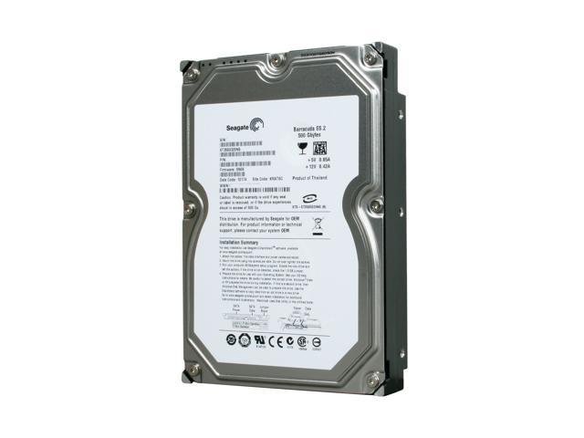 Seagate Barracuda ES.2 ST3500320NS 500GB 7200 RPM 32MB Cache SATA 3.0Gb/s 3.5" Internal Hard Drive Bare Drive