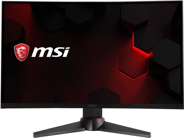 MSI Optix MAG24C Metallic Dark Gray - Red 24" Curved FHD 1080p 1ms