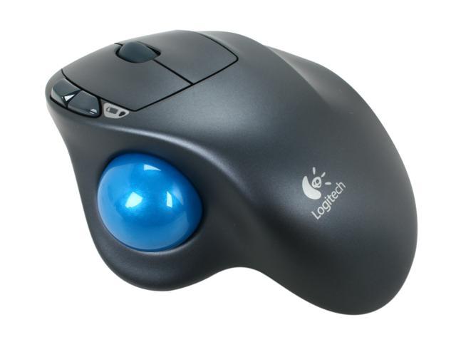 Open Box Logitech M570 910 001799 Black 1 x Wheel USB RF Wireless Laser Trackball