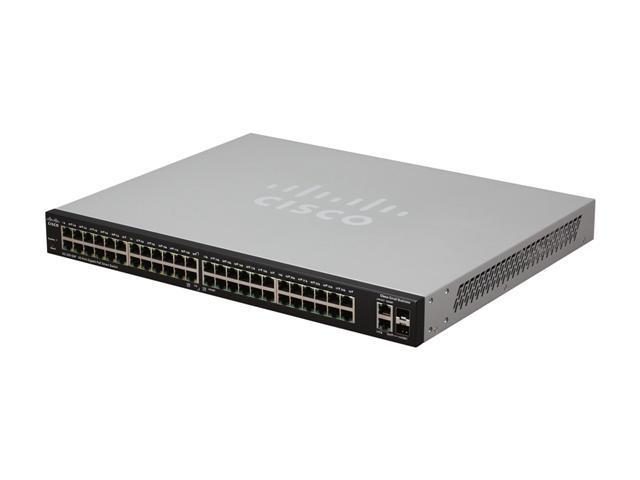 Cisco Small Business 200 Series SLM2048PT-NA Smart PoE Gigabit Switch Sns-Brigh10