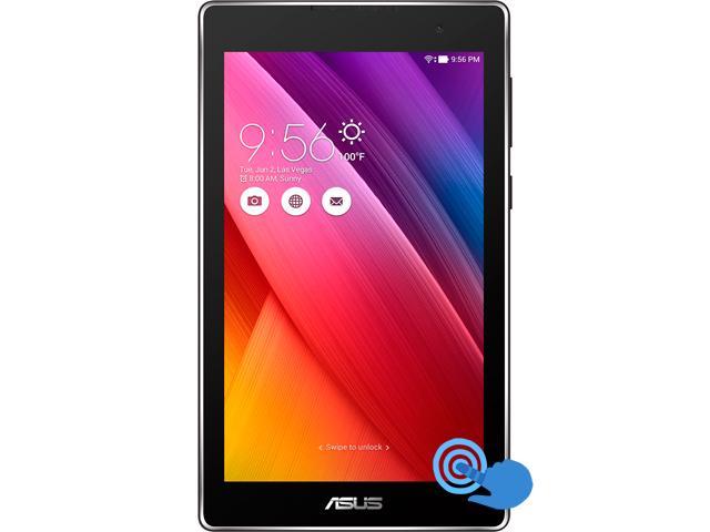 Open Box ASUS ZenPad Z170C A1 BK Intel Atom 1 GB DDR3 Memory 16 GB eMMC 7.0" IPS 1024 x 600 Touchscreen Tablet 2 MP Camera Android 5.0 (Lollipop)