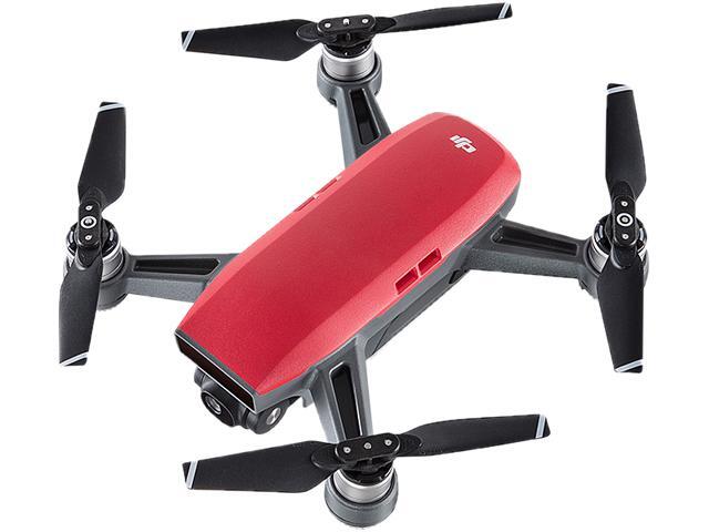 DJI Spark Mini Quadcopter Drone Fly More Combo (Lava Red