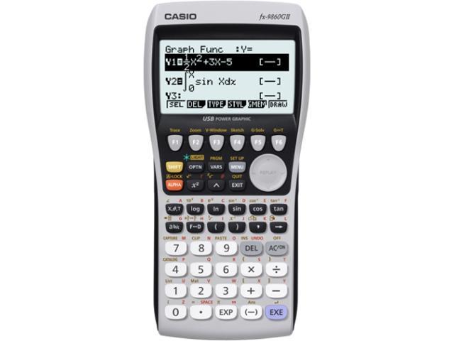 Casio FX-9860GII-L-IH Advanced Graphing Calculator - Newegg.com