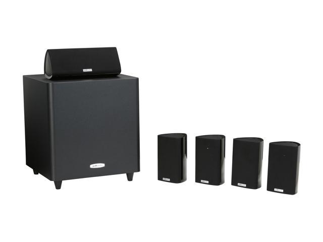 Polk Audio RM705 5.1 CH Home Audio Speaker System, Black