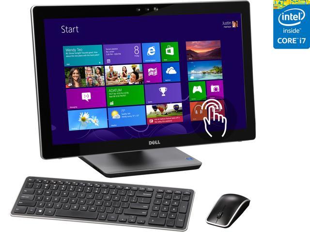 Refurbished DELL All in One Computer Inspiron One 2350 4th Generation Intel Core i7 4710MQ (2.5 GHz) 12 GB DDR3 1 TB HDD 23.8" Touchscreen Windows 8.1 64 Bit