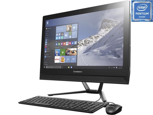 Open Box Lenovo All in One Computer C40 30 (F0B400JWUS) Pentium 3825U (1.9 GHz) 4 GB DDR3L 500 GB HDD 21.5" Touchscreen Windows 10 Home 64 Bit