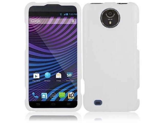 Hrw For Zte Vital N9810 Rubberized Cover - White