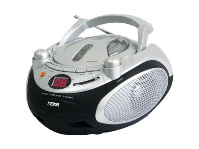 NAXA NPB245 Portable CD Player & AM/FM Radio