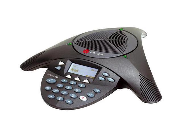 Polycom 2200 07800 160 Wireless Conference Phone SoundStation2W DECT 6.0