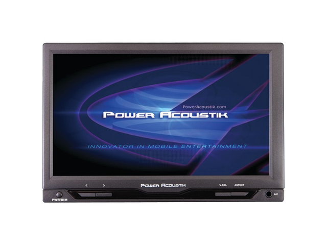 POWER ACOUSTIK PT 712IRA 7" Cut In Widescreen Headrest Monitor with IR