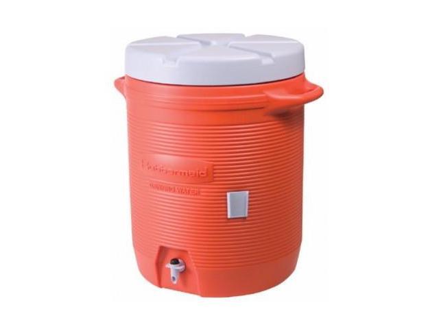 Rubbermaid Home Products 325 1655 01 11 7 Gal Orange Plastic Water Cooler 1655