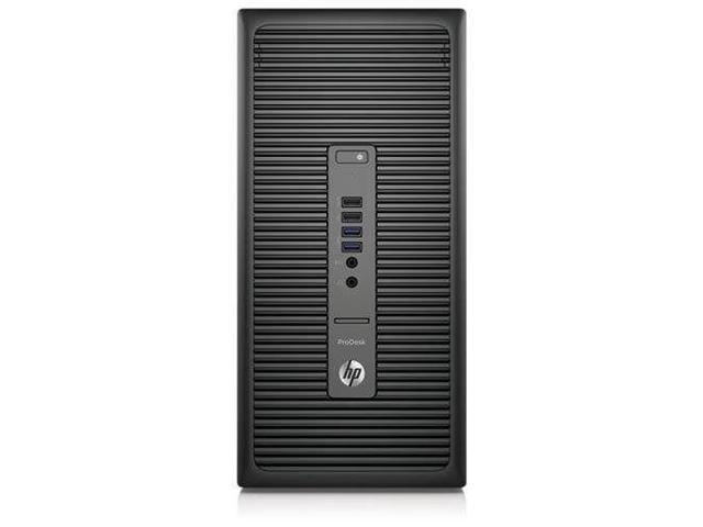 HP Desktop PC ProDesk 600 G2 Intel Core i5 6th Gen 6500 (3.20 GHz) 4 GB DDR4 500 GB HDD Windows 7 Professional 64 Bit (available through downgrade rights from Windows 10 Pro)