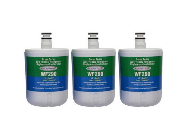 Replacement Water Filter Compatible with LG LSC27910SW Refrigerator Water Filter by Aqua Fresh (3 Pack) photo