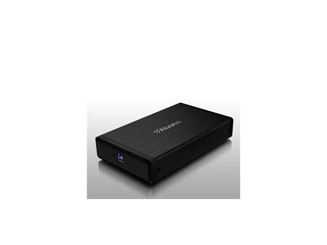 Aluratek AHDUP350F 3.5" Black SATA USB 3.0 3.5" USB 3.0 Portable SATA Hard Drive Enclosure