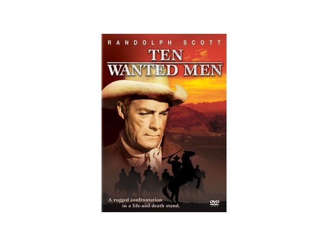 Ten Wanted Men Randolph Scott, Jocelyn Brando, Richard Boone, Skip ...