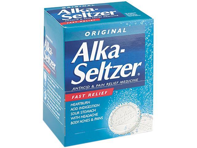 Alka-Seltzer PFYBXAS50 Antacid and Pain Relief Medicine, Two-Pack, 50 ...