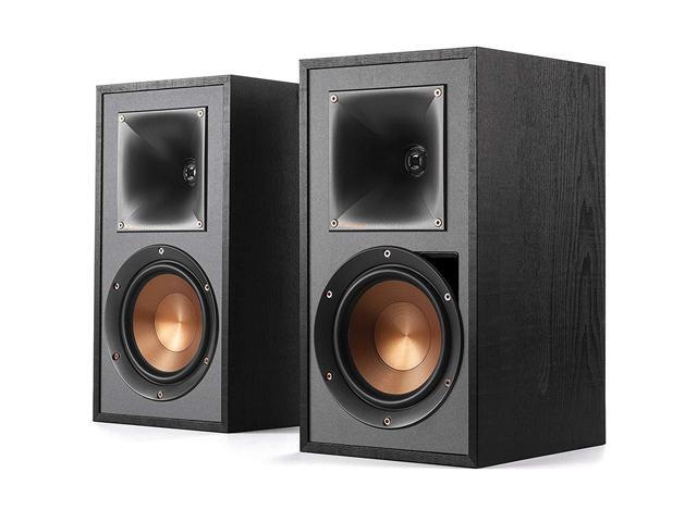 Klipsch R-51PM Powered Sound Bookshelf Speakers - Black (Pair)