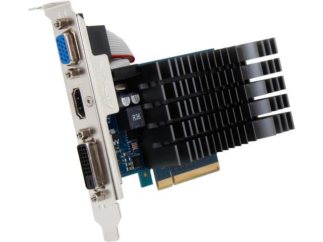 ASUS GeForce GT 720 DirectX 11 GT720-2GD3-CSM 2GB 64-Bit DDR3 PCI ...