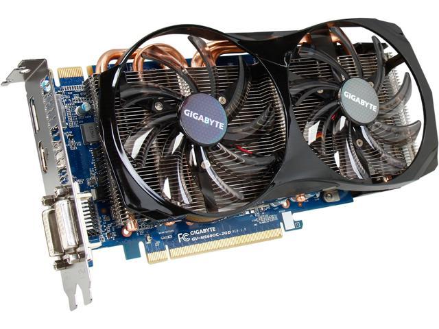 GIGABYTE GV-N660OC-2GD G-SYNC Support GeForce GTX 660 2GB 192-Bit GDDR5 ...