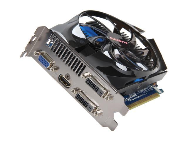 GIGABYTE GeForce GTX 650 Ti DirectX 11 GV-N65TOC-1GI 1GB 128-Bit GDDR5 ...