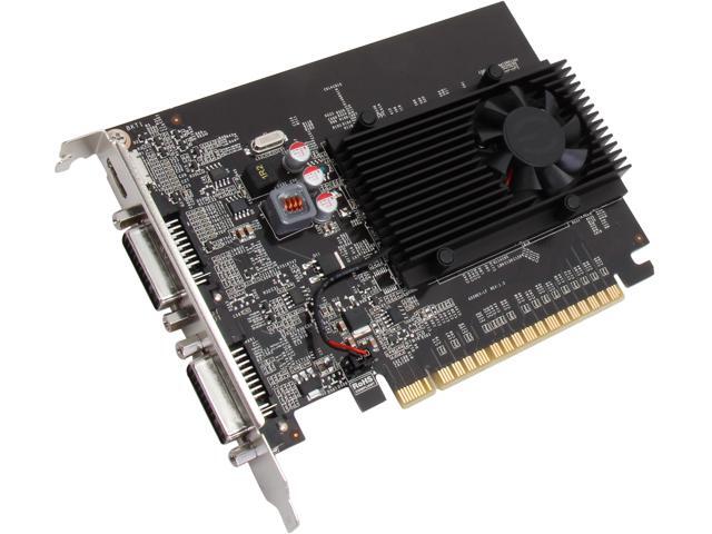 EVGA GeForce GT 610 DirectX 12 (feature level 11_0) 01G-P3-2616-KR 1GB 64-Bit DDR3 PCI Express 2.0 x16 HDCP Ready Video Card