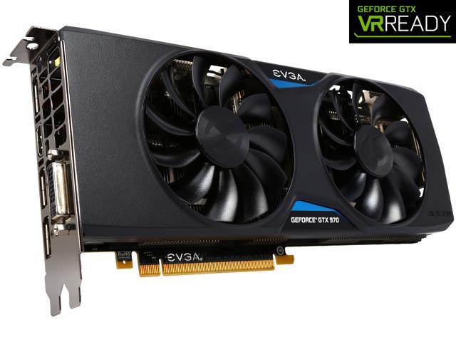 EVGA GeForce GTX 970 04G-P4-3975-KR 4GB SSC GAMING w/ACX 2.0+, Whisper ...