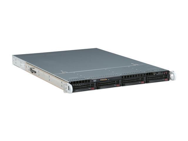 SUPERMICRO SYS-6016T-NTRF 1U Rackmount Server Barebone Dual LGA 1366 Intel 5520 DDR3 1333/1066/800
