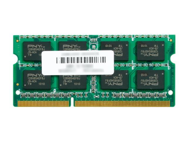 PNY 2GB 204-Pin DDR3 SO-DIMM DDR3 1066 (PC3 8500) Laptop Memory Model MN2048SD3-1066