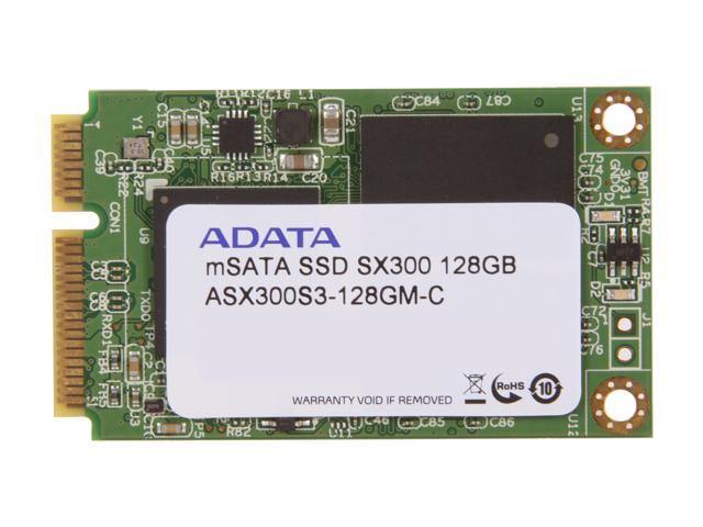 ADATA XPG SX300 128GB Mini-SATA (mSATA) MLC Internal Solid State Drive (SSD) ASX300S3-128GM-C