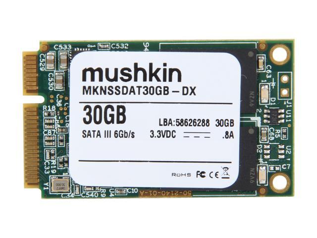 Mushkin Enhanced Atlas Series 30GB Mini-SATA (mSATA) Synchronous MLC Internal Solid State Drive (SSD) MKNSSDAT30GB-DX