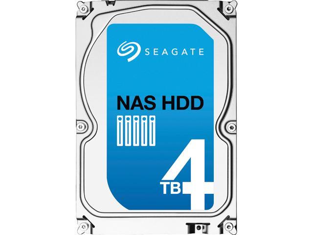 Seagate NAS HDD ST4000VN000 4TB 64MB Cache SATA 6.0Gb/s 3.5" Internal Hard Drive Bare Drive