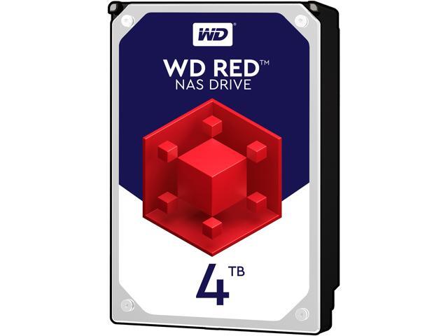WD Red 4TB NAS Hard Disk Drive - 5400 RPM Class SATA 6Gb/s 64MB Cache 3.5 Inch - WD40EFRX