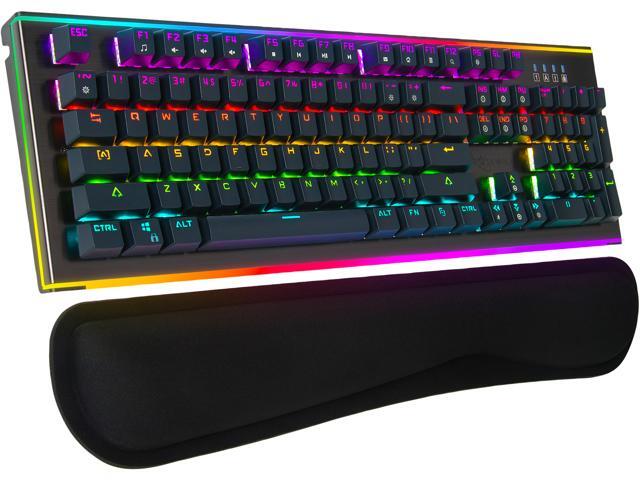 Rosewill RGB Mechanical Gaming Keyboard with Kailh Blue Switches NEON K75 V2
