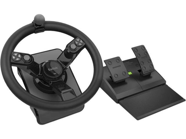 Saitek SCB432170002/02/1 Farming Simulator Wheel and Pedals for PC ...