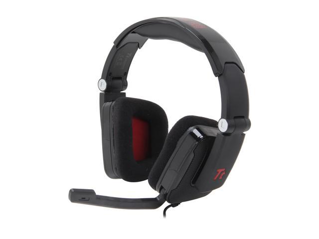 Tt eSPORTS HT-SHK002ECBL Circumaural SHOCK Gaming Headset - Newegg.ca