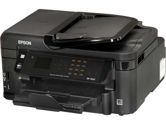 EPSON WorkForce WF-3520 15 ISO ppm Black Print Speed 5760 ...